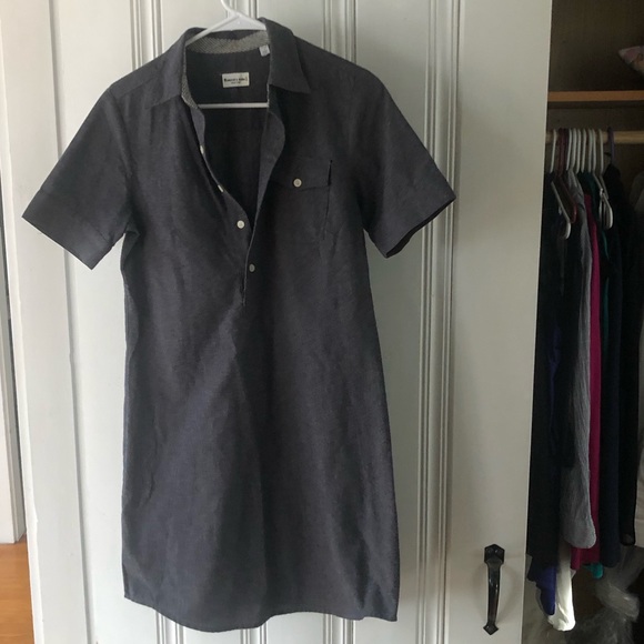 Bridge & Burn Dresses & Skirts - Grey linen dress